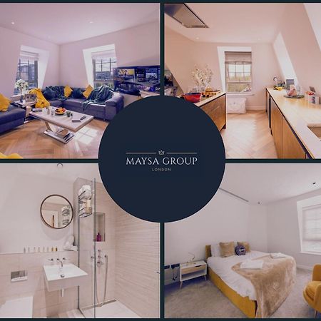 Elegant 3-Bedroom Penthouse In Marble Arch 70 Londen Buitenkant foto