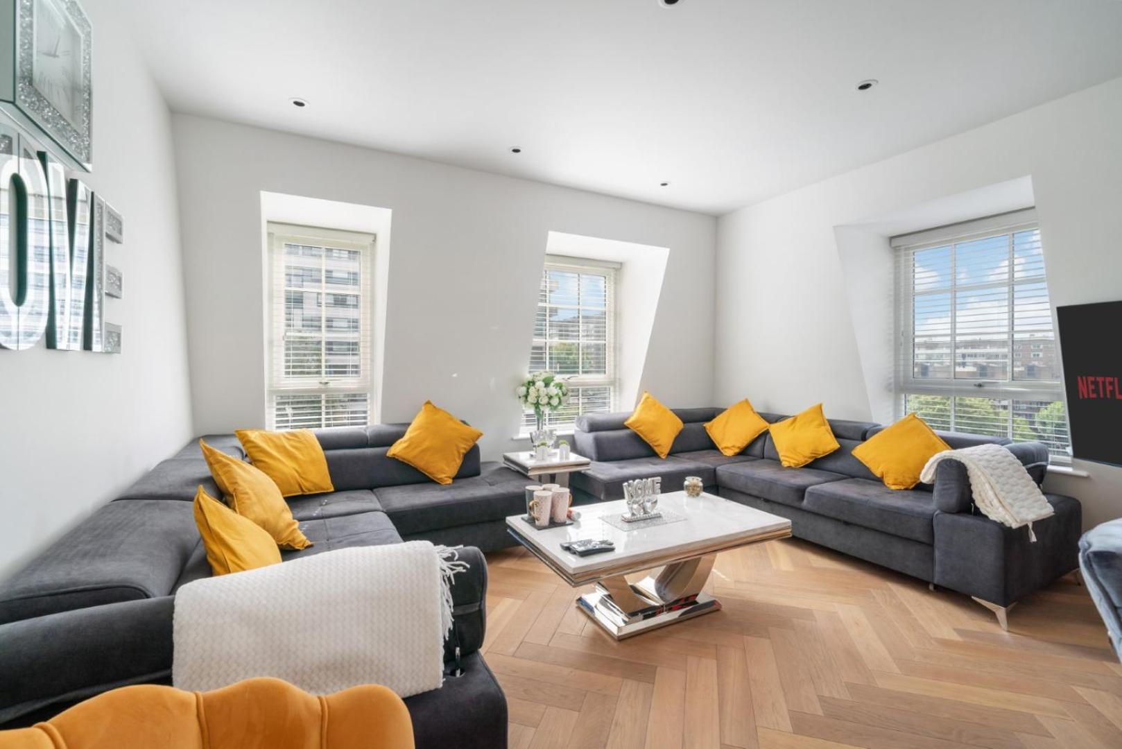 Elegant 3-Bedroom Penthouse In Marble Arch 70 Londen Buitenkant foto