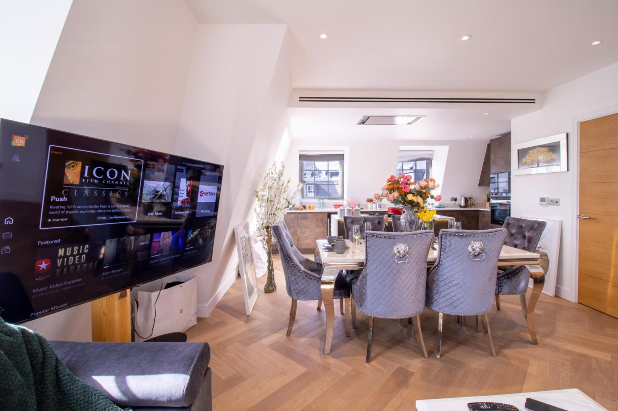 Elegant 3-Bedroom Penthouse In Marble Arch 70 Londen Buitenkant foto
